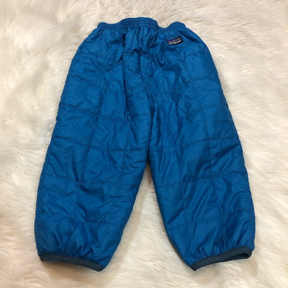 Patagonia Other - Patagonia Boys Reversible Puff-Ball Snow Pant Blue